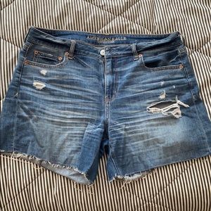 American Eagle distressed shorts
